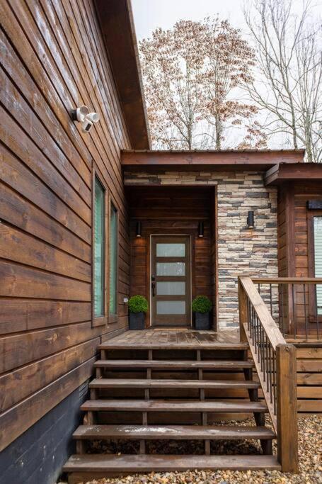 Diamond Cabin W/ Jet Shower & Secluded Back Deck! Broken Bow Exterior photo
