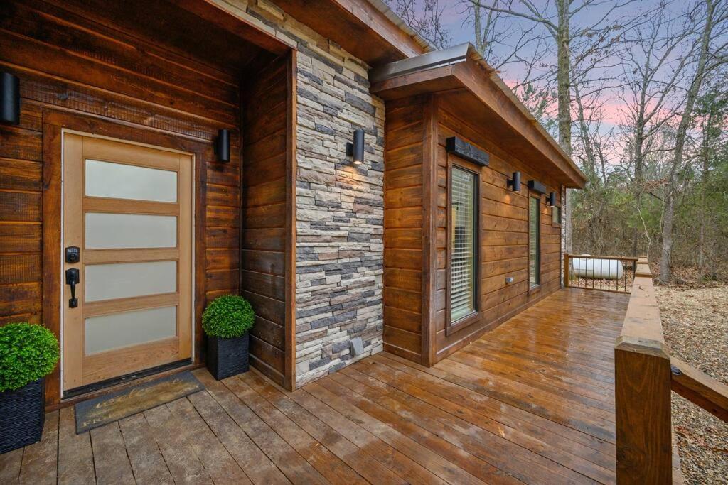 Diamond Cabin W/ Jet Shower & Secluded Back Deck! Broken Bow Exterior photo