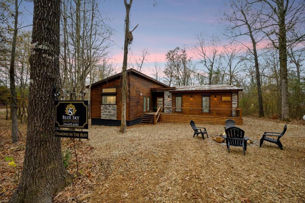 Diamond Cabin W/ Jet Shower & Secluded Back Deck! Broken Bow Exterior photo